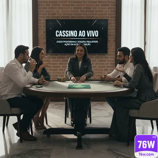 Cassino ao Vivo 76w.com: Experiência Envolvente e Original